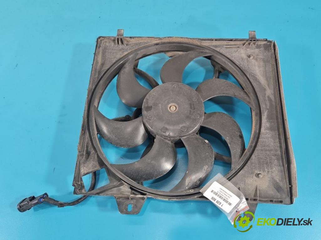 Opel Mokka B 2020- 1.5 cdti 110 hp manual 81 kW 1499 cm3 5- ventilátor chladič 9827752980