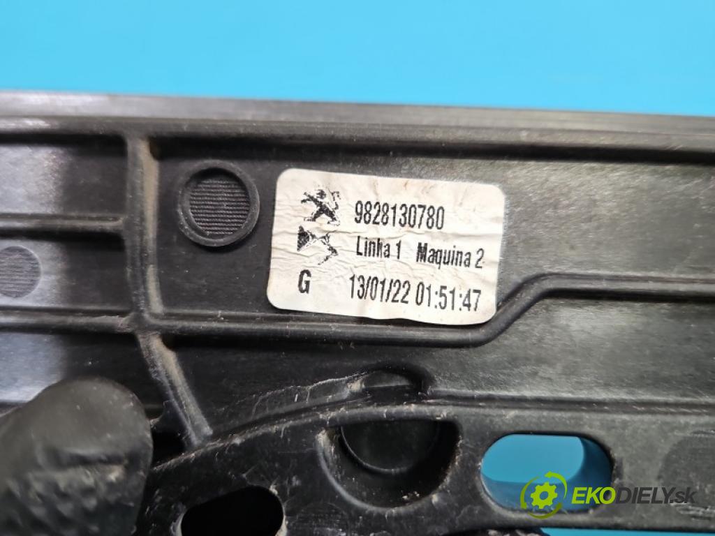 Opel Mokka B 2020- 1.5 cdti 110 HP manual 81 kW 1499 cm3 5- mechanizmus okna predné ľavý 9828130780