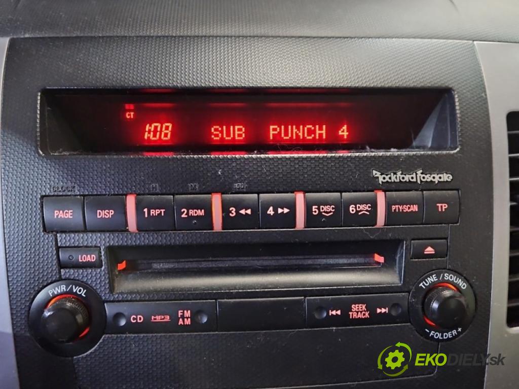 Mitsubishi Outlander II 2006-2013 2.0 DI-D 140 hp manual 103 kW 1968 cm3 5- Radio továrna: 8701A364