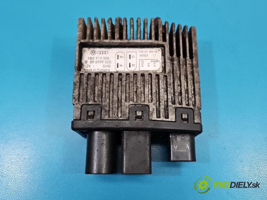 Vw Transporter T5 2003-2015 1.9 tdi 105 HP manual 77 kW 1896 cm3 5- Relé: ventilátoru 3B0919506