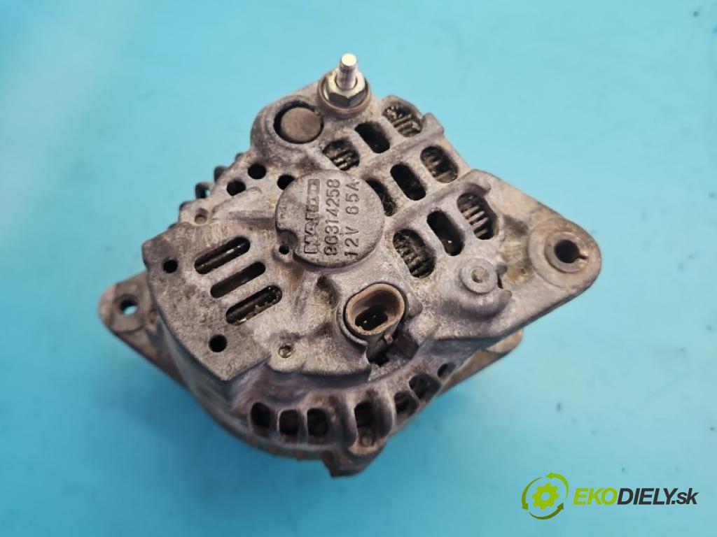 Daewoo Matiz 0.8 8V 51KM manual 37.5 kW 796 cm3 5- Alternator 96314258 (Alternátor)