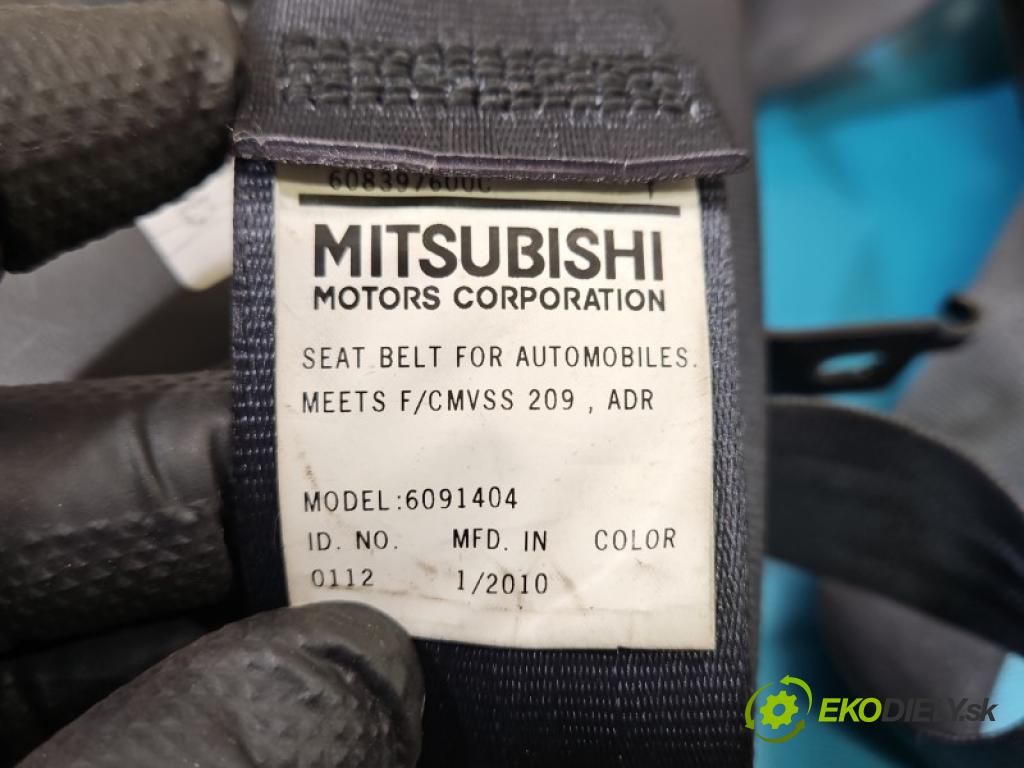 Mitsubishi Outlander II 2006-2013 2.0 DI-D 140 HP manual 103 kW 1968 cm3 5- pas bezpečnosť: predné ľavý 608397600C
