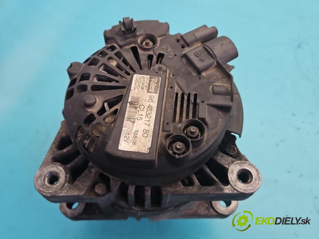 Peugeot 207 1.4 hdi 68 hp manual 50 kW 1398 cm3 5- Alternator 9646321780 (Alternátor)