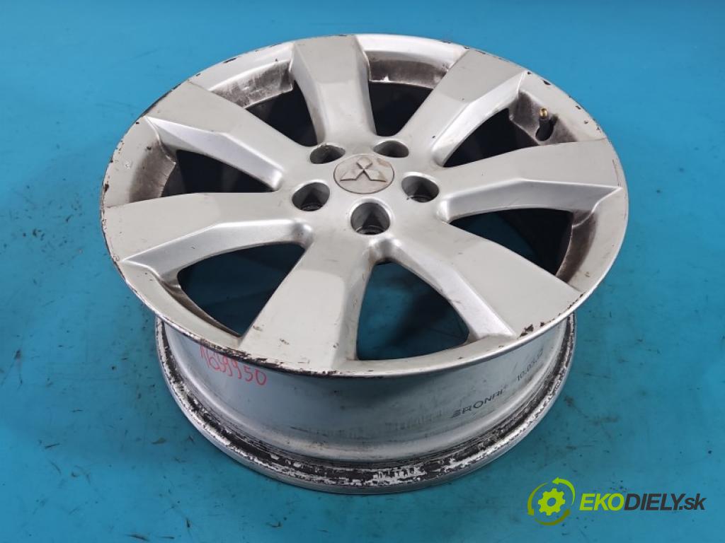 Mitsubishi Outlander II 2006-2013 2.0 DI-D 140 HP manual 103 kW 1968 cm3 5- Disk hliník 18" komplet