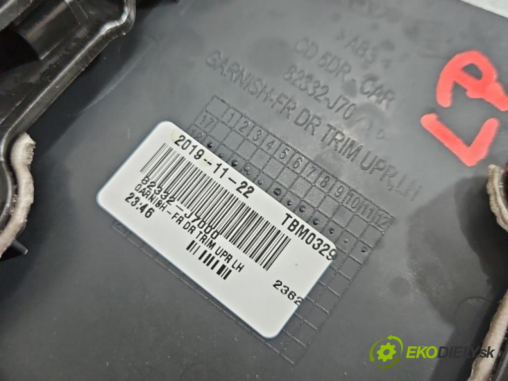 Kia Ceed III 2018- 1.6 CRDI 136 HP manual 100 kW 1598 cm3 5- Čalounictví: dvere predné ľavé 82332-J7000