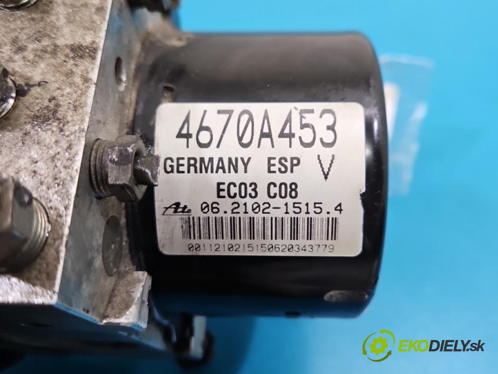 Mitsubishi Outlander II 2006-2013 2.0 DI-D 140 HP manual 103 kW 1968 cm3 5- čerpadlo abs 062109-54133 (Pumpa ABS)