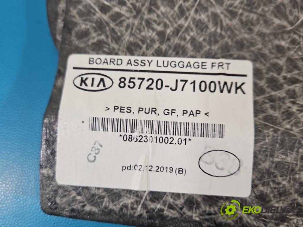 Kia Ceed III 2018- 1.6 CRDI 136 HP manual 100 kW 1598 cm3 5- koberec do auta kufra: 85720-J7100WK