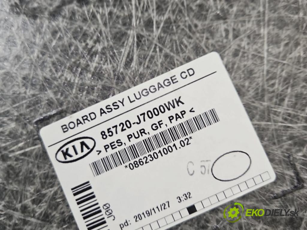 Kia Ceed III 2018- 1.6 CRDI 136 HP manual 100 kW 1598 cm3 5- koberec do auta kufra: 85720-J7100WK