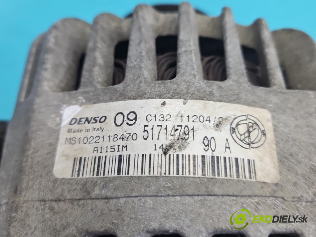 Fiat Idea 1.4 16v 95 hp manual 70 kW 1368 cm3 5- Alternator 51714791 (Alternátor)