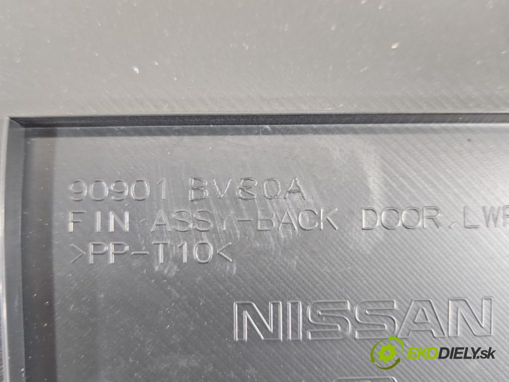 Nissan Juke I 2010-2019 1.2 T 116 hp manual 85 kW 1197 cm3 5- Tapacír: kufrových dveří 90901-BV80A