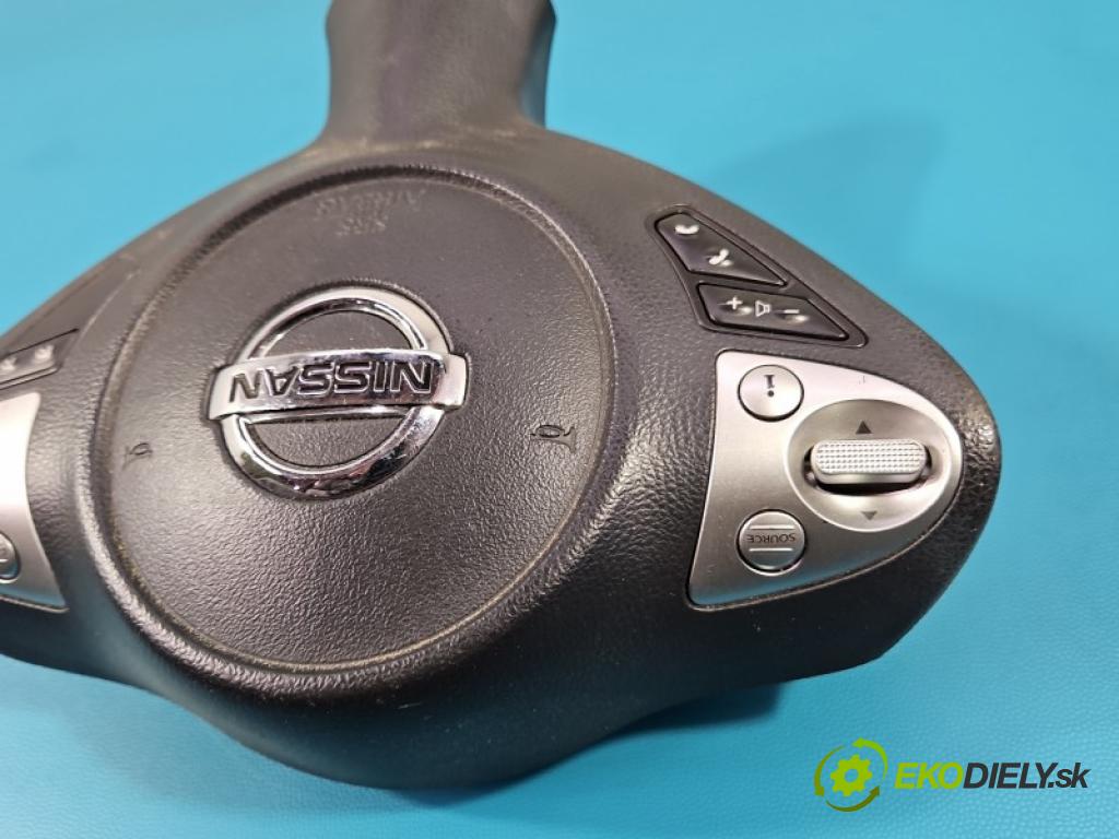 Nissan Juke I 2010-2019 1.2 T 116 hp manual 85 kW 1197 cm3 5- Polštář: vzduch: Řidič:  (Airbag)