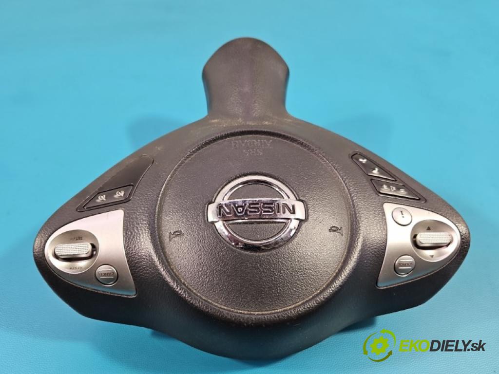 Nissan Juke I 2010-2019 1.2 T 116 hp manual 85 kW 1197 cm3 5- Polštář: vzduch: Řidič:  (Airbag)