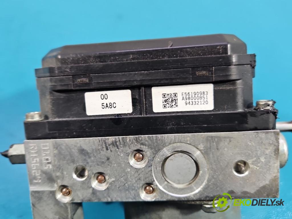Nissan Juke I 2010-2019 1.2 T 116 HP manual 85 kW 1197 cm3 5- čerpadlo abs 47660BF10B (Pumpa ABS)