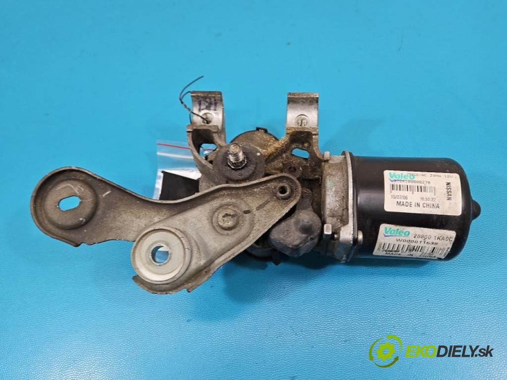 Nissan Juke I 2010-2019 1.2 T 116 hp manual 85 kW 1197 cm3 5- motor stěračů přední 28800-1KA0C