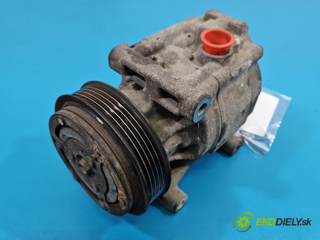 Fiat Panda II 2003-2012 1.2 8V 60 HP manual 44 kW 1242 cm3 5- Kompresor: klimatizácie 46782669 (Kompresor klimatizácie)