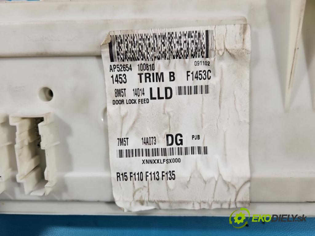 Ford Focus Mk2 2004-2011 1.6 hdi 90 hp manual 66 kW 1560 cm3 5- skříňka pojistková 8M5T14014LLD (Pojistková skříňka)