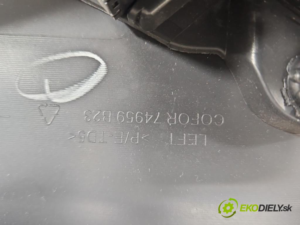 Opel Mokka B 2020- 1.5 cdti 110 HP manual 81 kW 1499 cm3 5- Čalounictví: dvere predné ľavé