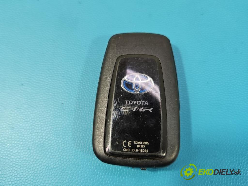 Toyota C-HR I 2016-2023 1.8 16V 98 hp automatic 72 kW 1798 cm3 5- dálkové klíč: