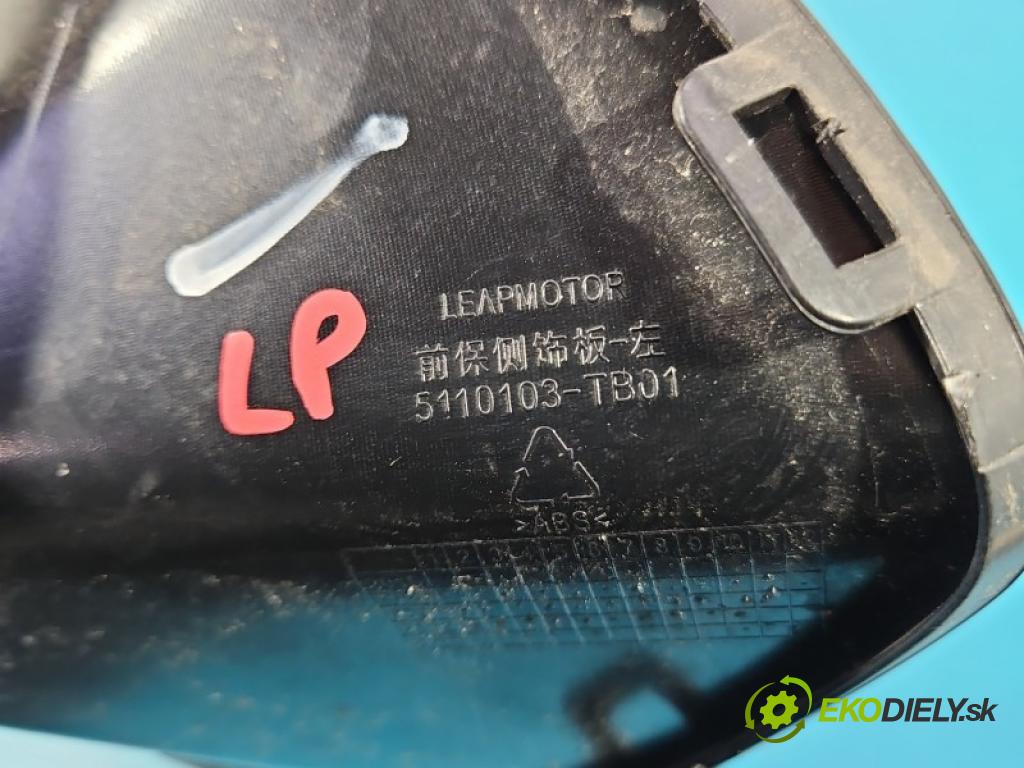 Leapmotor T03 0.0 95 HP automatic 70 kW 1 cm3 5- blenda mriežka: nárazník ľavé 5110103-TB01