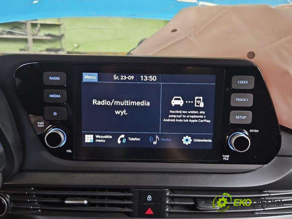 Hyundai i20 III 2020- 1.0 T 100 hp manual 73.5 kW 998 cm3 5- Radio továrna: 96160-Q0421