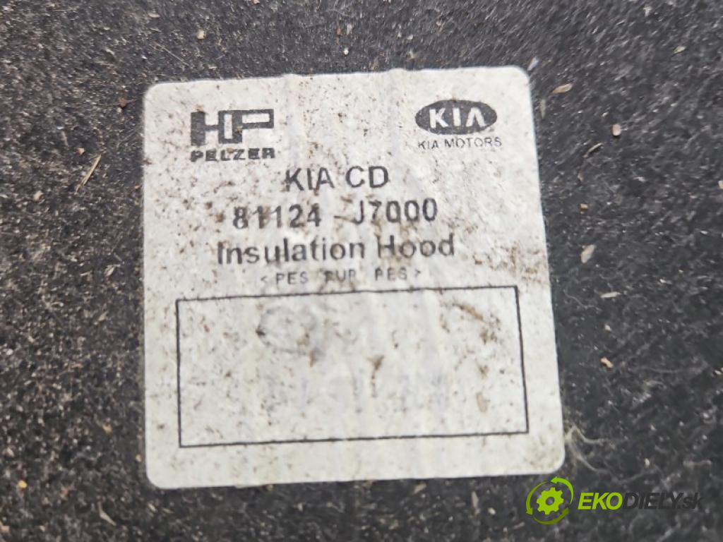 Kia Ceed III 2018- 1.6 CRDI 136hp manual 100 kW 1598 cm3 5- zvuková izolace kapoty 81124-J7000
