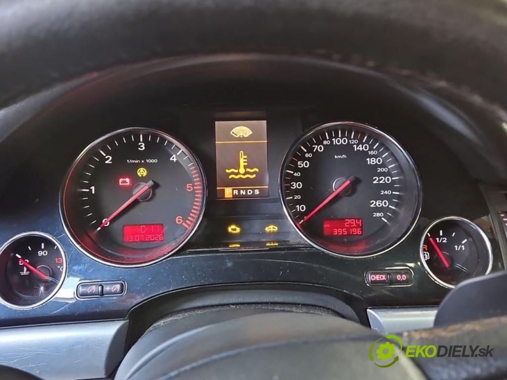 Audi A8 D3 2002-2009 4.2 tdi 326KM automatic 240 kW 4134 cm3 4- prístrojovka/ budíky 4E0920901X (Prístrojová doska)
