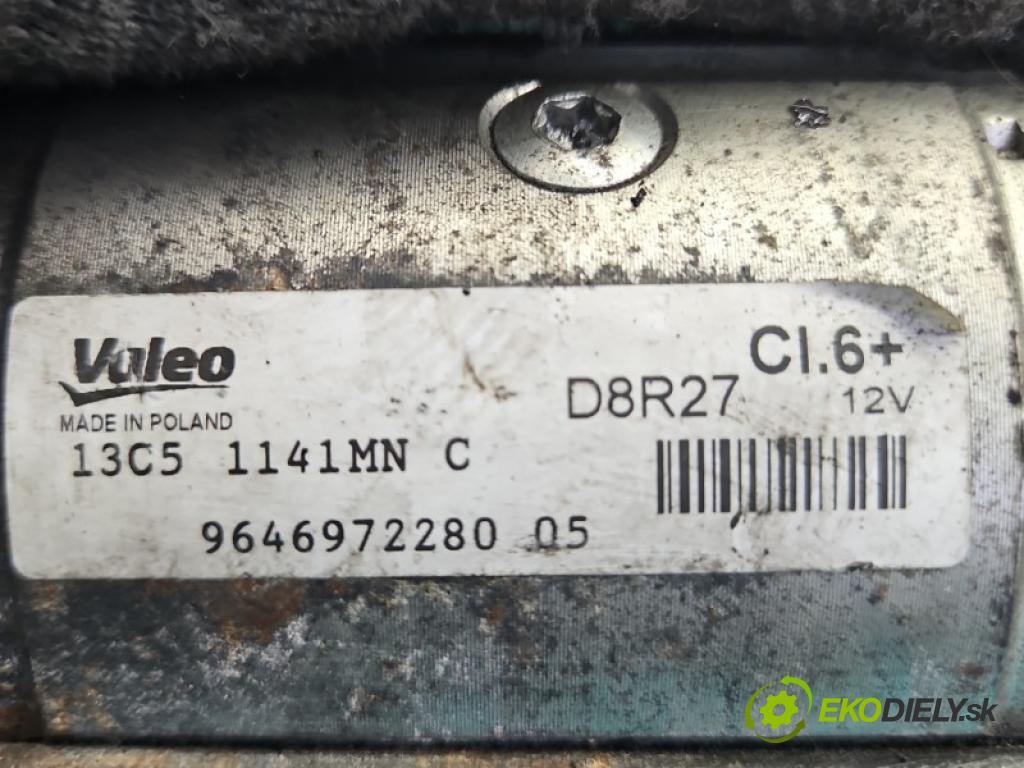 Peugeot 3008 I 2009-2016 2.0 hdi 150 hp manual 110 kW 1997 cm3 5- startér: D8R27 (Startér)
