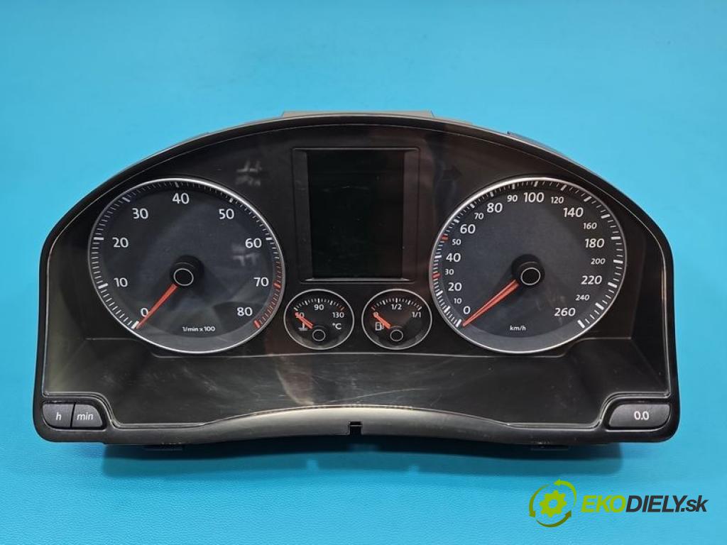 Vw Golf V 2003-2009 1.4 TSI 140 HP manual 103 kW 1390 cm3 5- prístrojovka/ budíky 1K0920874A (Prístrojová doska)
