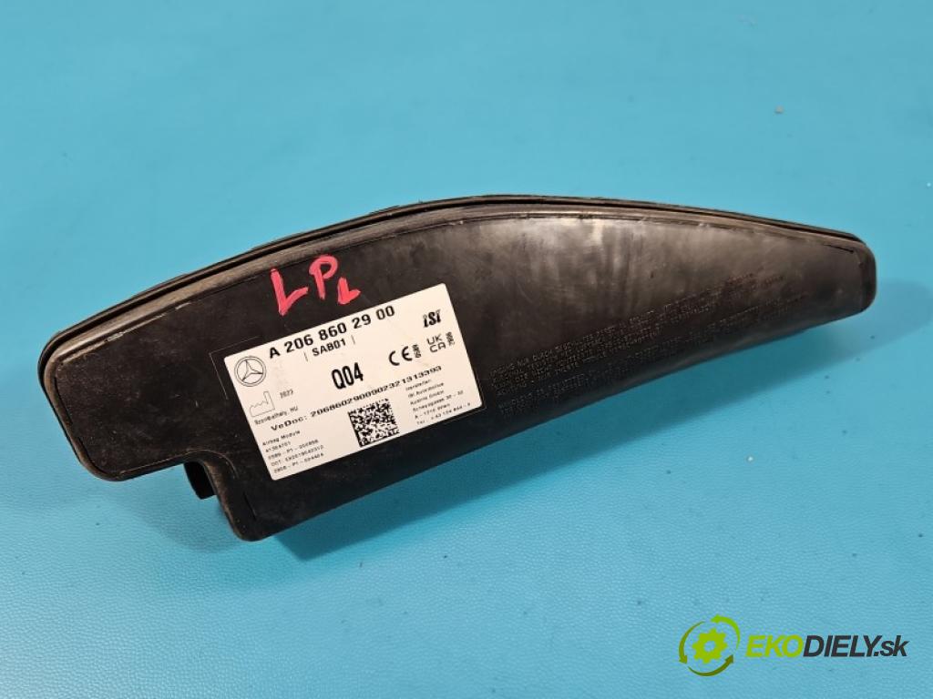 Mercedes C W206 2021- 1.5 T 254915 170 HP automatic 125 kW 1496 cm3 4- airbag vzduch: kreslo: A2068602900