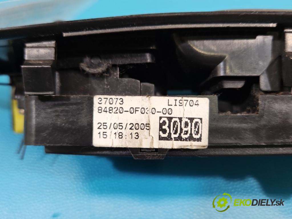 Toyota Corolla Verso II 2004-2009 2.0 D4D 116 hp manual 85 kW 1995 cm3 5- Přepínač oken zpětných zrcátek 37073C133C05