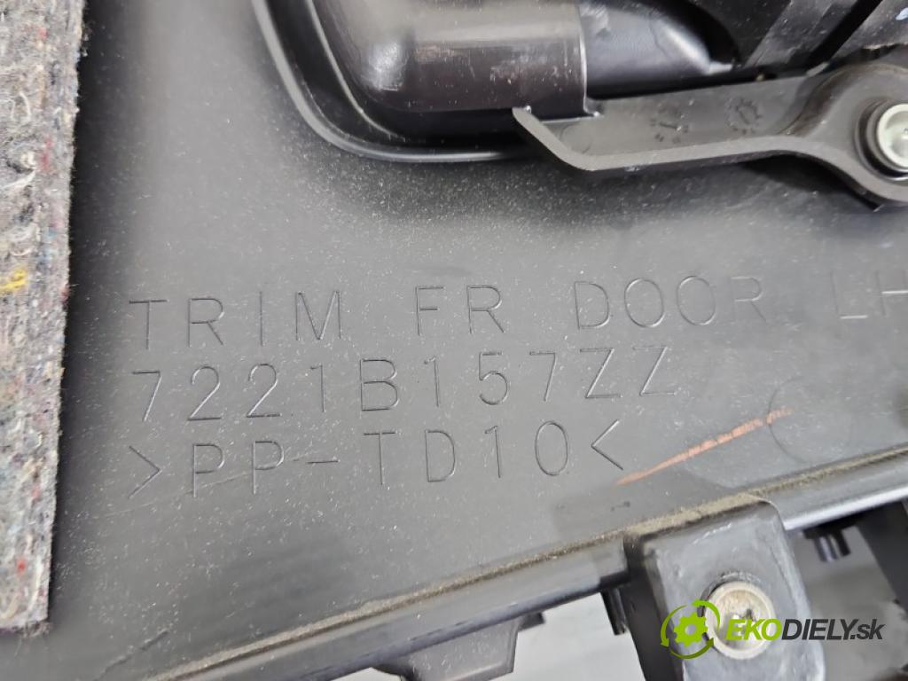 Mitsubishi Outlander II 2006-2013 2.0 DI-D 140 HP manual 103 kW 1968 cm3 5- Čalounictví: dvere predné ľavé