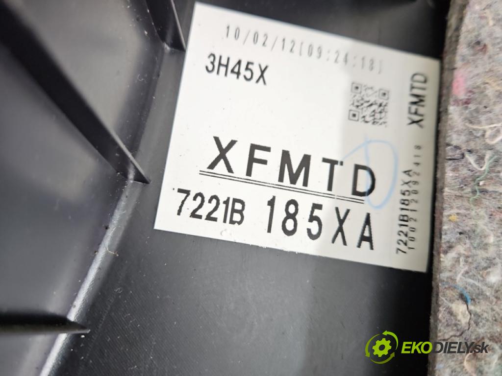 Mitsubishi Outlander II 2006-2013 2.0 DI-D 140 HP manual 103 kW 1968 cm3 5- Čalounictví: dvere predné ľavé