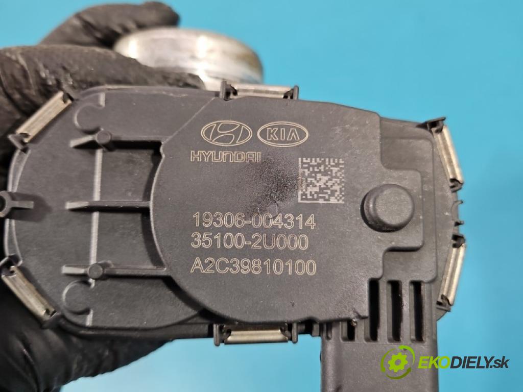 Kia Ceed III 2018- 1.6 CRDI 136hp manual 100 kW 1598 cm3 5- škrticí klapka 35100-2U000 (Škrticí klapka)