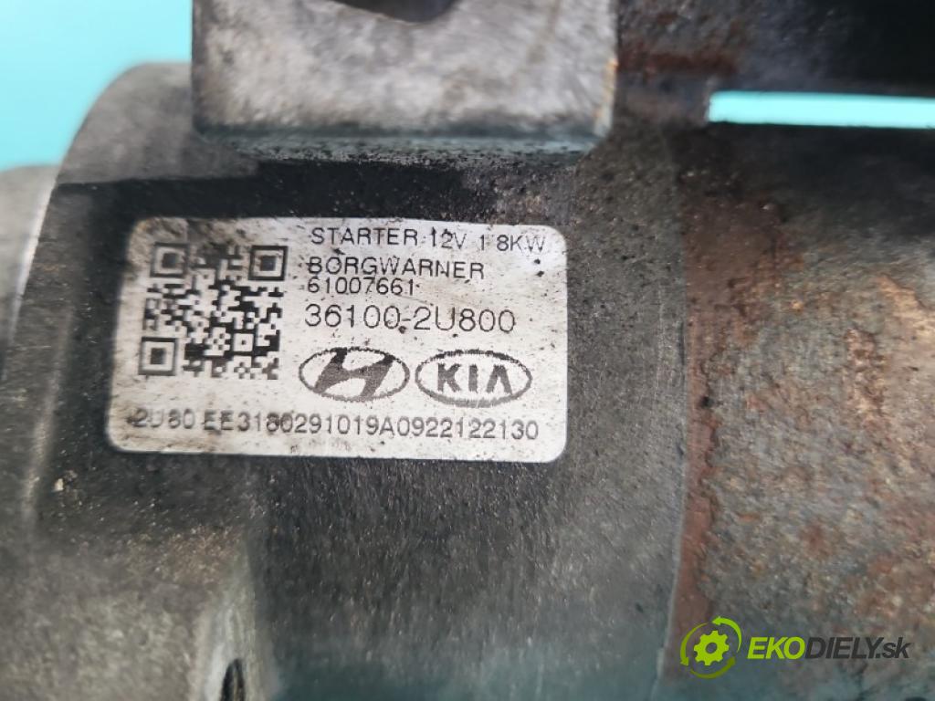 Kia Ceed III 2018- 1.6 CRDI 136hp manual 100 kW 1598 cm3 5- startér: 36100-2U800 (Startér)