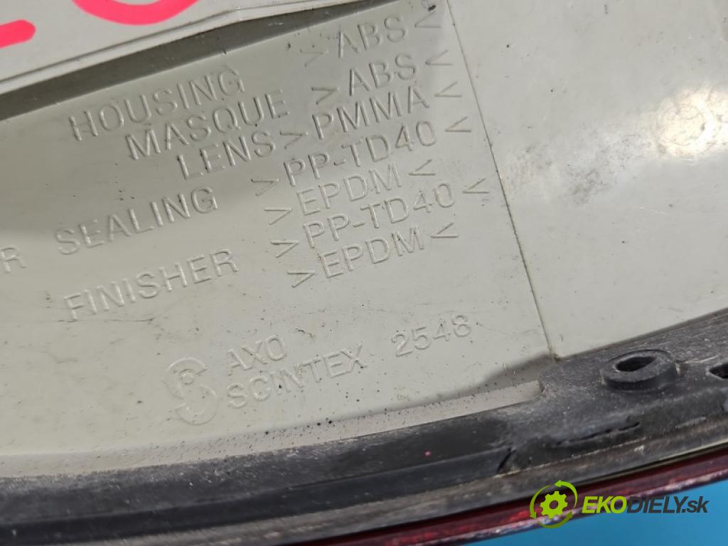 Saab 9-3 II 2002-2012 2.0 T 209KM manual 154 kW 1998 cm3 4- svetlo / reflektor zadné pravé blatník 12785761