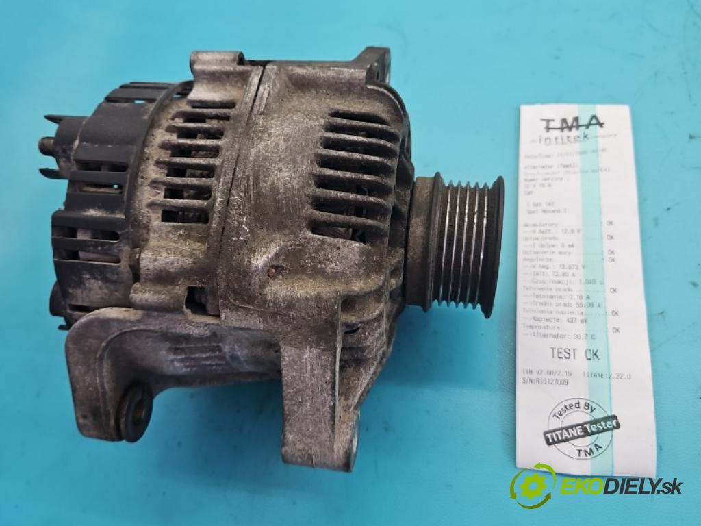 Opel Movano I 1999-2003 2.8 td 114 hp manual 84 kW 2799 cm3 5- Alternator  (Alternátor)
