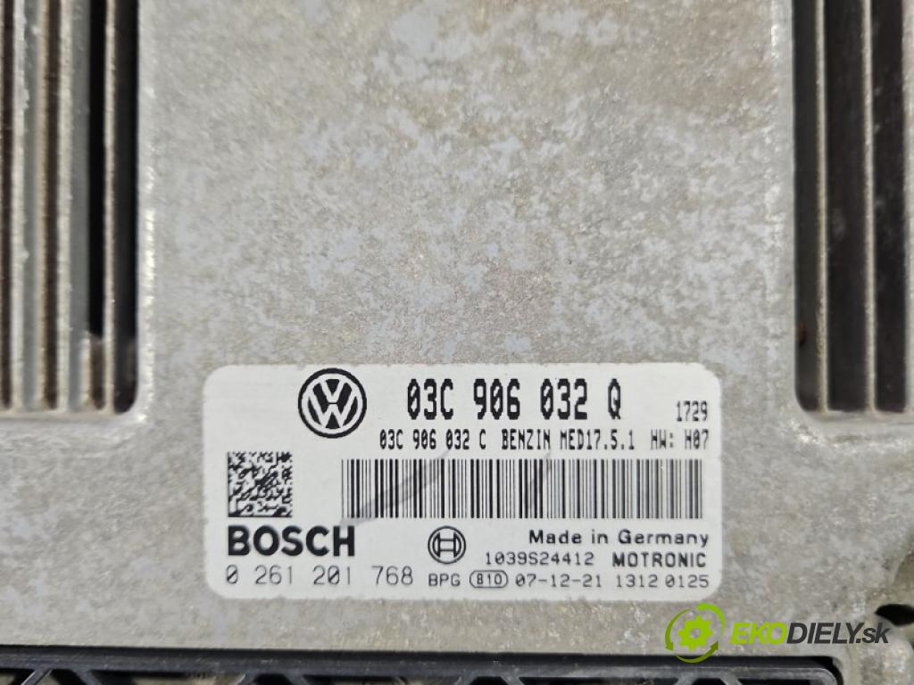 Vw Golf V 2003-2009 1.4 TSI 140 hp manual 103 kW 1390 cm3 5- řídící jednotka motoru 03C906032Q