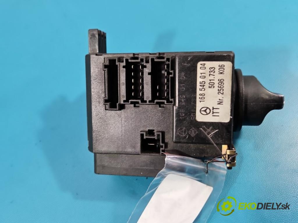 Mercedes A W168 1997-2004 1.9 8V 125 hp automatic 92 kW 1898 cm3 5- Přepínač světel na deska: 1685450104