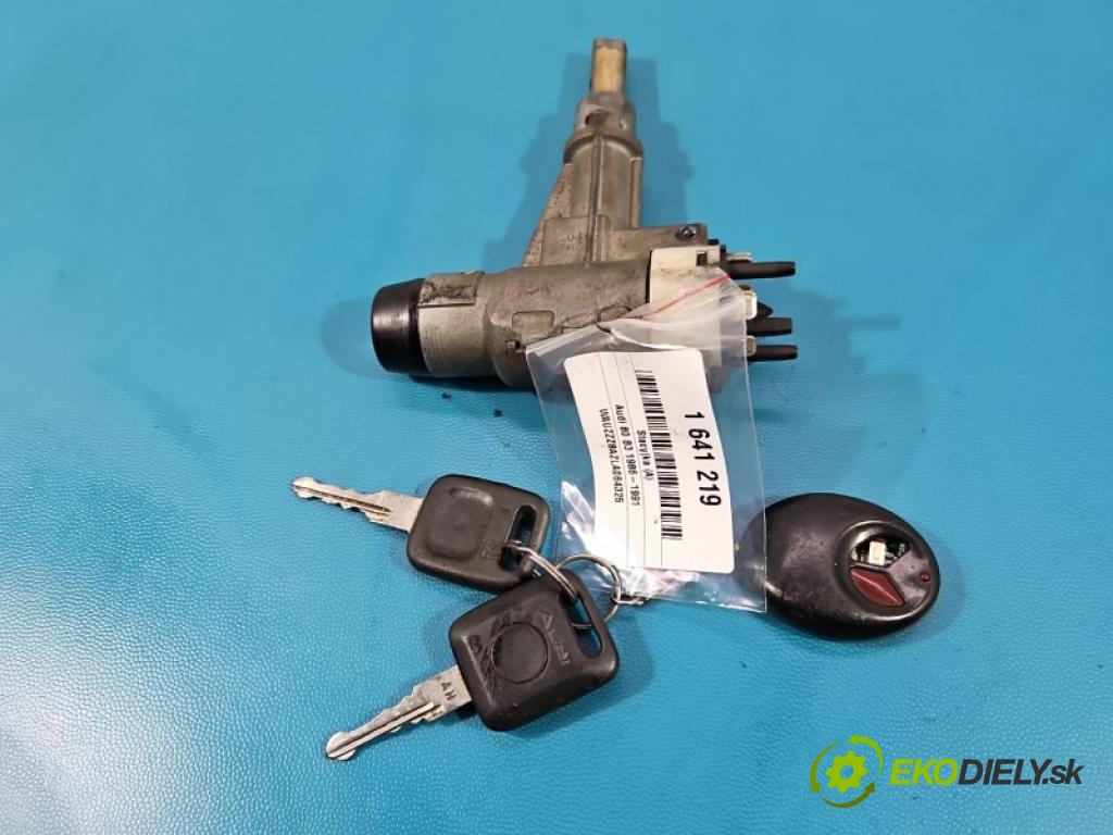 Audi 80 B3 1986-1991 1.8 injekcia: mech 90 HP manual 66 kW 1760 cm3 4- Spínačka 893905851D (Spínacia skrinka)