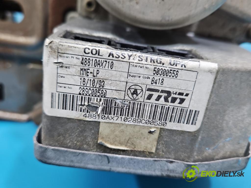 Nissan Micra K12 2003-2010 1.2 16V 65 HP manual 48 kW 1240 cm3 5- čerpadlo posilovač 48810AX710 (Servočerpadlo)