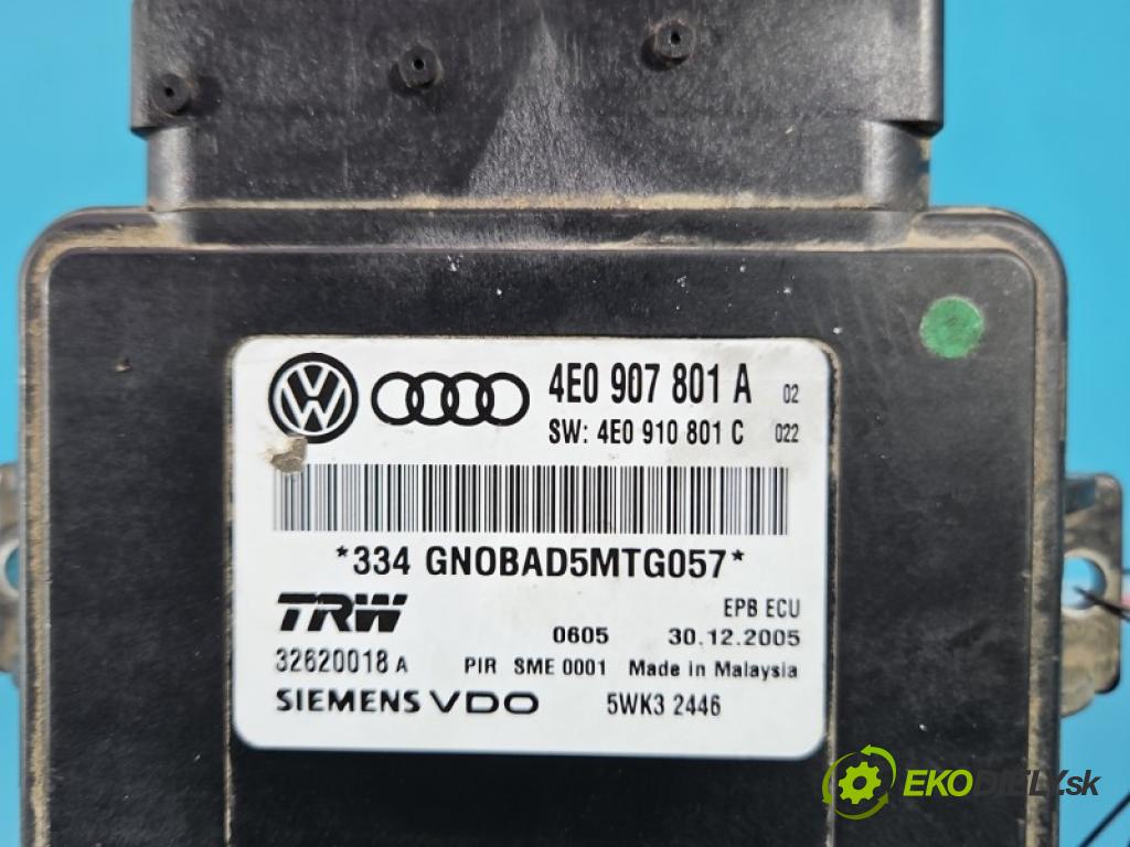 Audi A8 D3 2002-2009 4.2 tdi 326KM automatic 240 kW 4134 cm3 4- riadiaca jednotka ostatné 4E0907801A