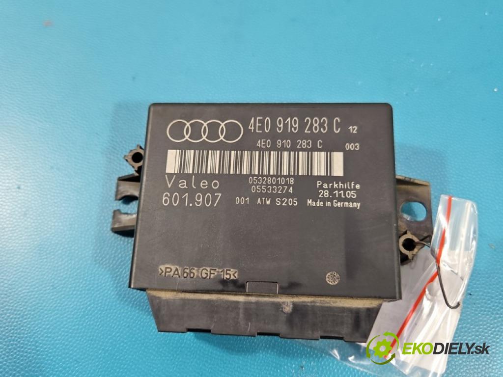 Audi A8 D3 2002-2009 4.2 tdi 326KM automatic 240 kW 4134 cm3 4- riadiaca jednotka parkovaní: 4E0919283C