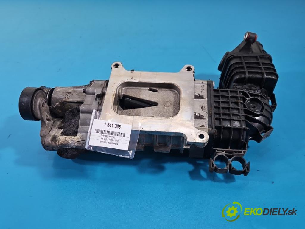 Vw Golf V 2003-2009 1.4 TSI 140 HP manual 103 kW 1390 cm3 5- turbodúchadlo, turbo 32548403C (Turbodúchadlo (kompletné))