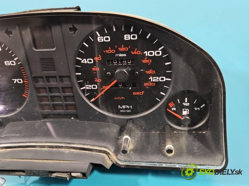 Audi 80 B4 1991-1994 2.0 8V 90 HP manual 66 kW 1984 cm3 4- prístrojovka/ budíky 893919067 (Prístrojová doska)