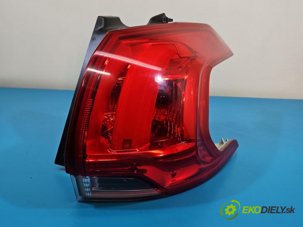 Peugeot 2008 I 2013-2019 1.6 16V 120 HP manual 88 kW 1598 cm3 5- svetlo / reflektor zadné pravé blatník 9678074380