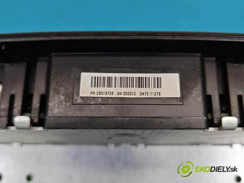 Citroen Jumper II 2006-2014 2.2 hdi 131 hp manual 96 kW 2198 cm3 5- Radio továrna: 7355333750