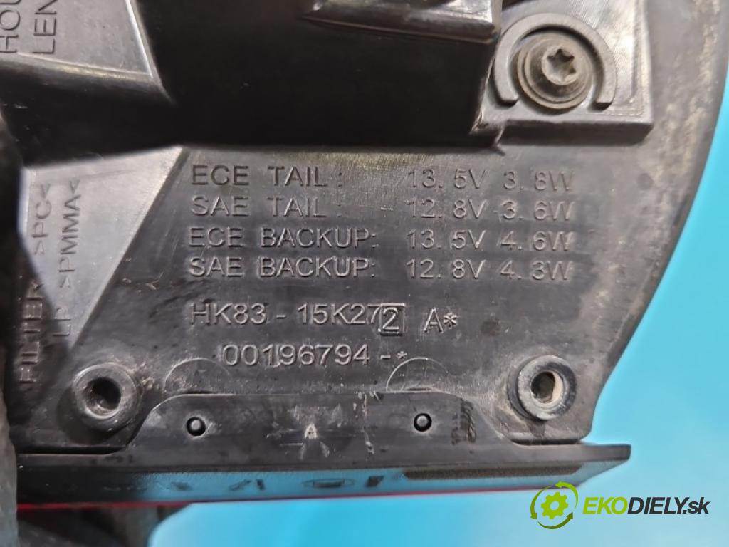 Jaguar F-Pace 16- 2.0d 179KM manual 132 kW 1999 cm3 5- svetlo / reflektor zadné pravé kufrové dvere HK83-15K272-AA