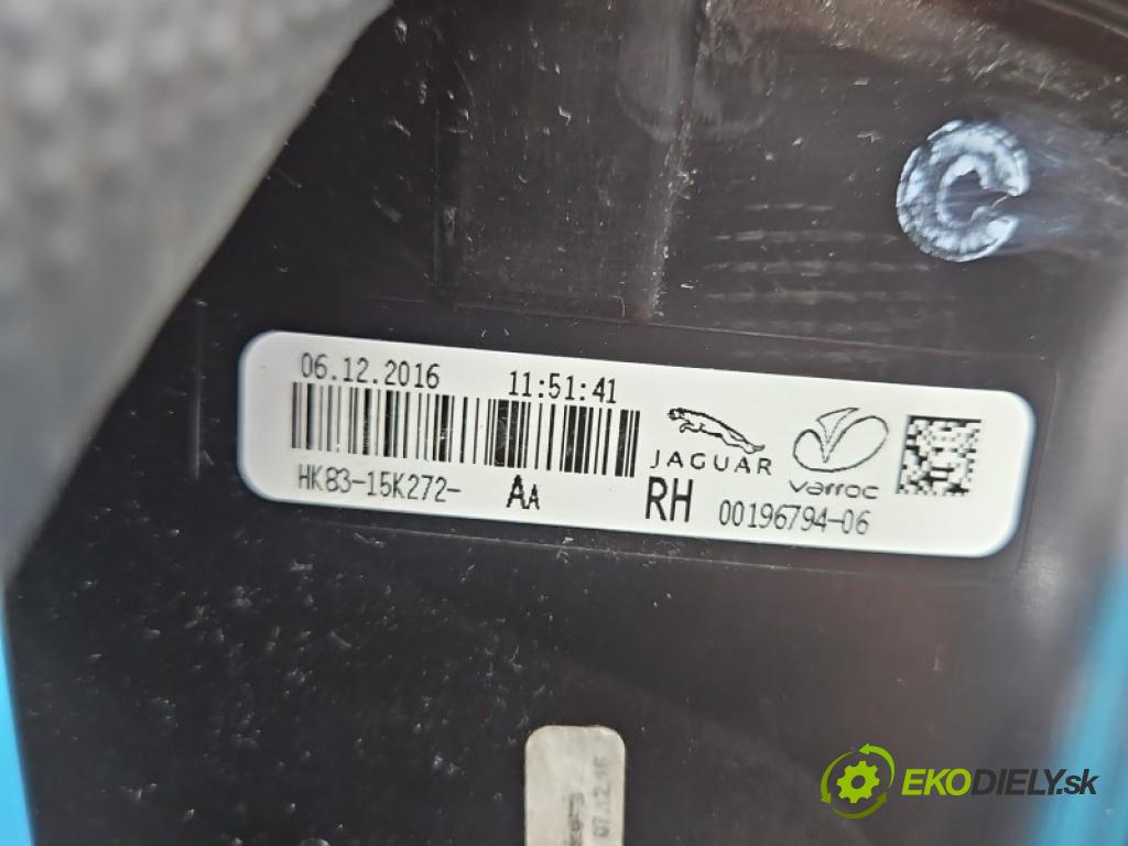 Jaguar F-Pace 16- 2.0d 179KM manual 132 kW 1999 cm3 5- svetlo / reflektor zadné pravé kufrové dvere HK83-15K272-AA