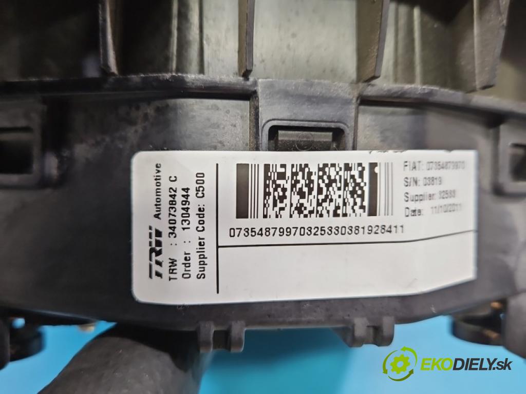 Citroen Jumper II 2006-2014 2.2 hdi 131 HP manual 96 kW 2198 cm3 5- airbag vzduch: Řidiči: 07354879970 (Airbag)