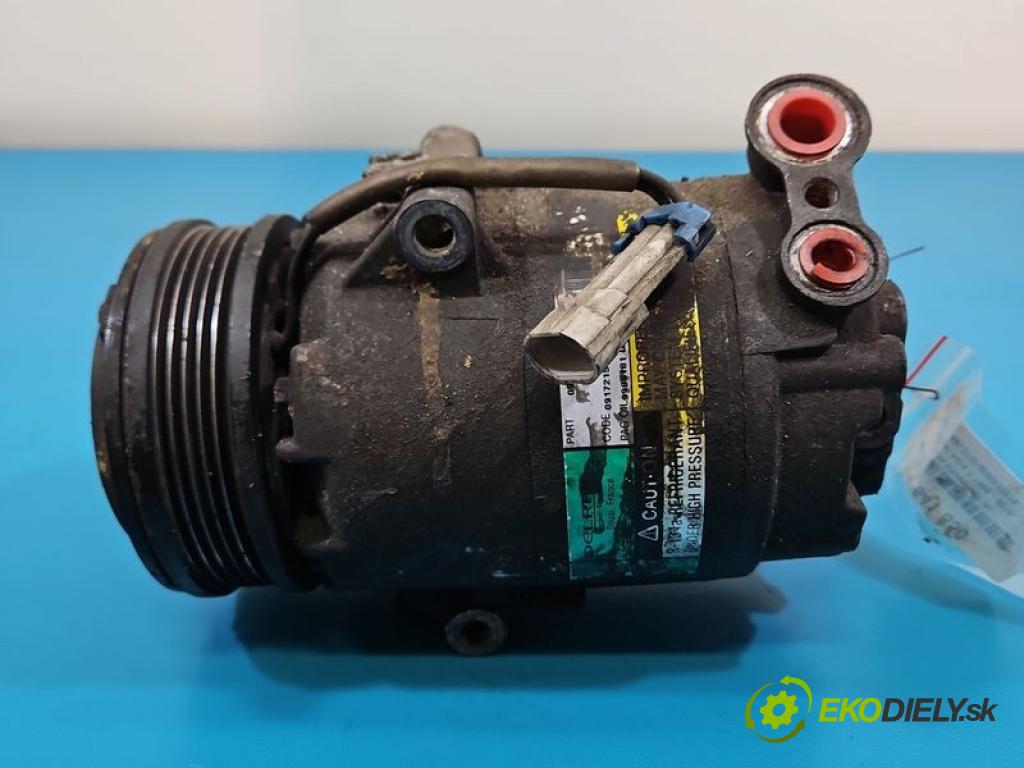 Opel Astra II 1998-2009 1.6 16V 101 hp manual 74 kW 1598 cm3 5- Kompresor: klíma 09165714 (Kompresor klimatizace)